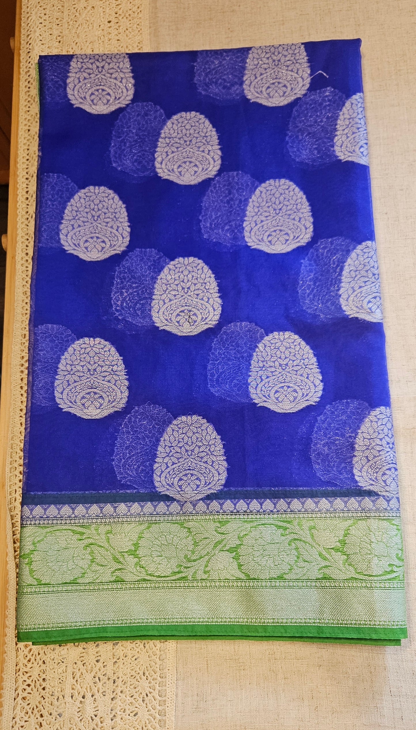 Organza Banarasi saree
