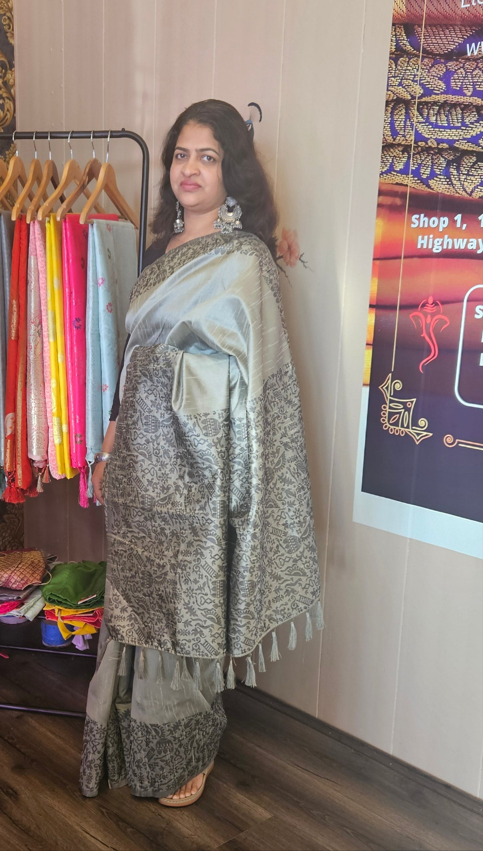 Raw Silk saree