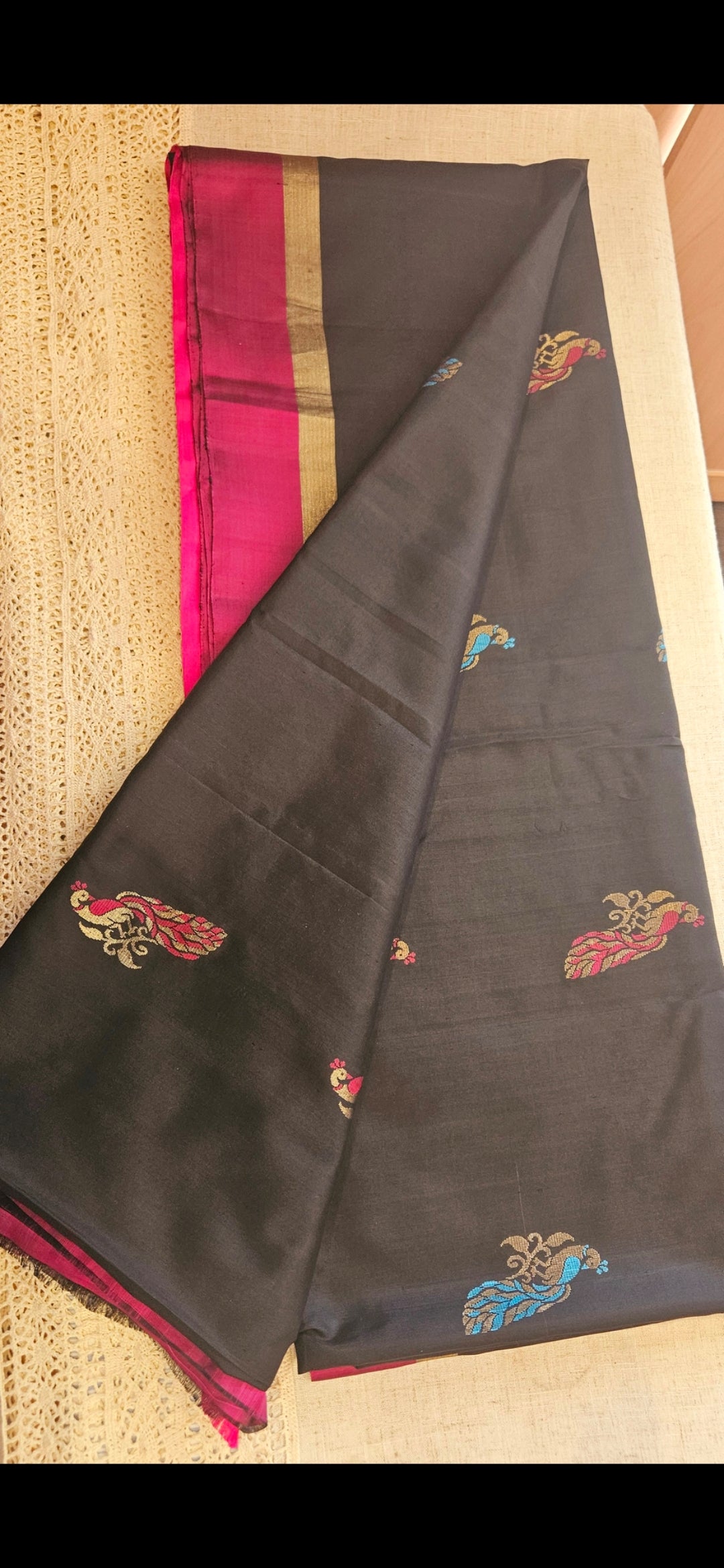 Handloom Kanjivaram Soft Silk Saree