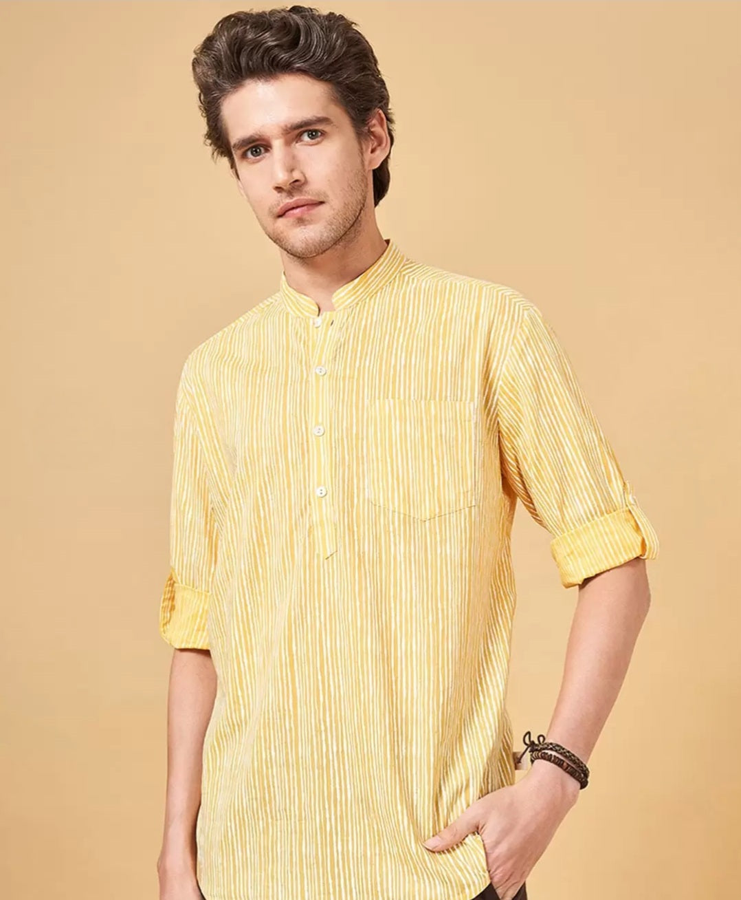 Mens Short Kurta