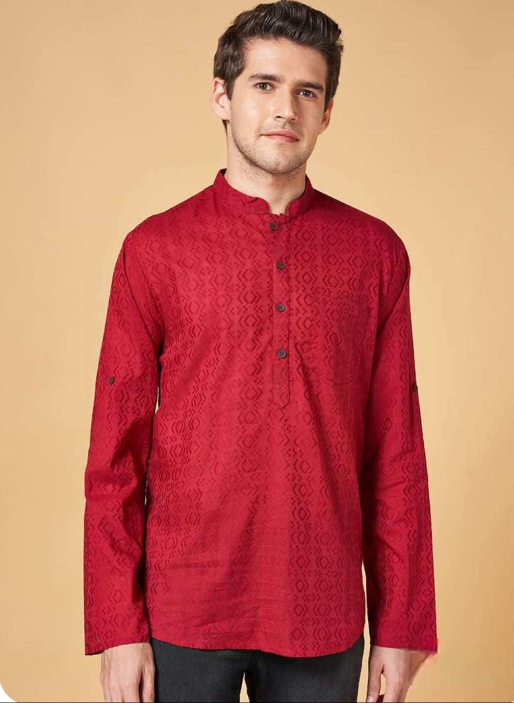 Mens Short Kurta