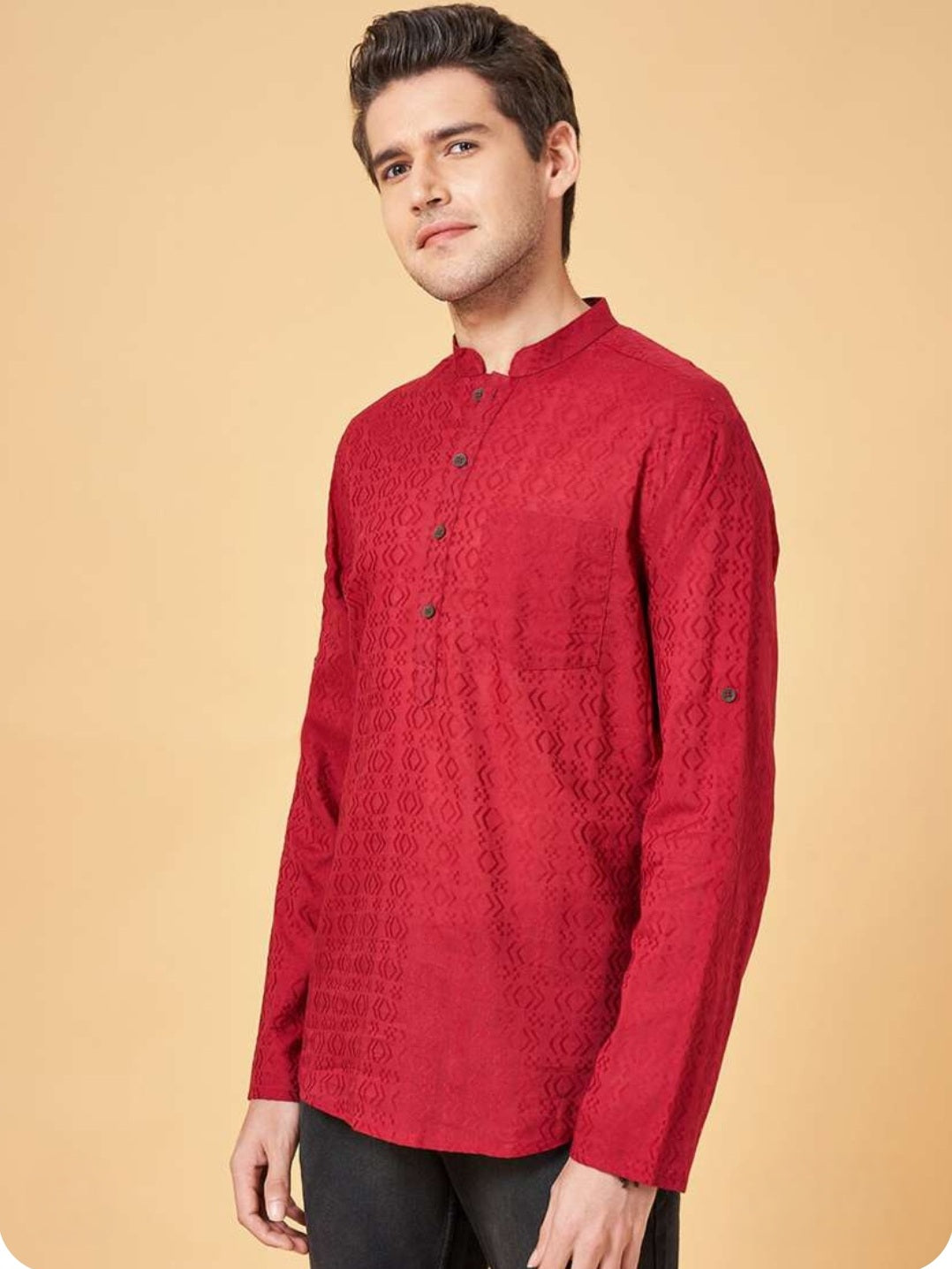 Mens Short Kurta