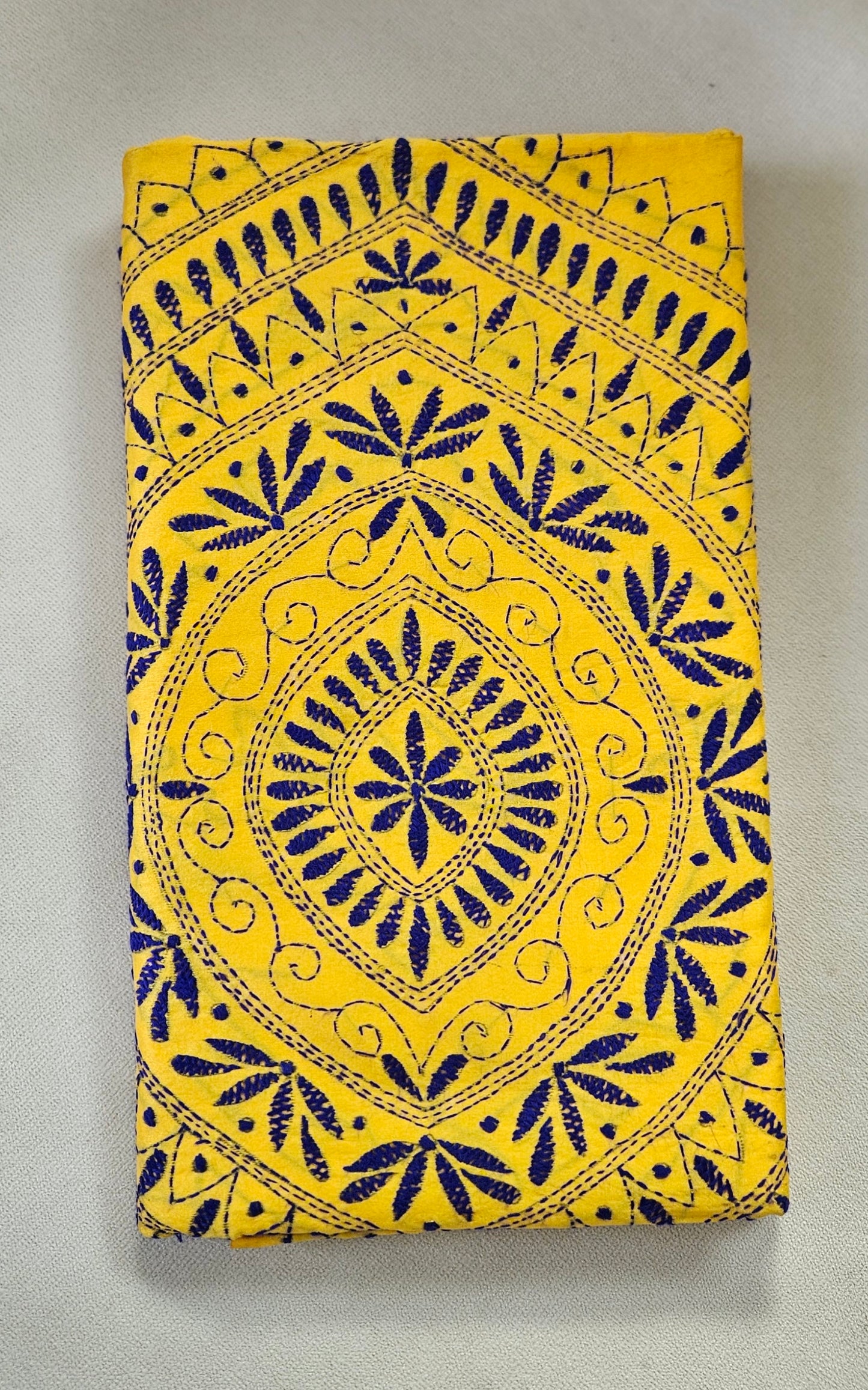 Nakshi Kantha Embroidery Silk Saree