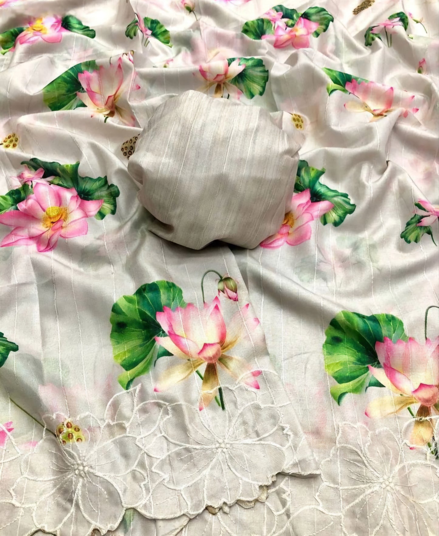 Semi Tussar Silk Saree