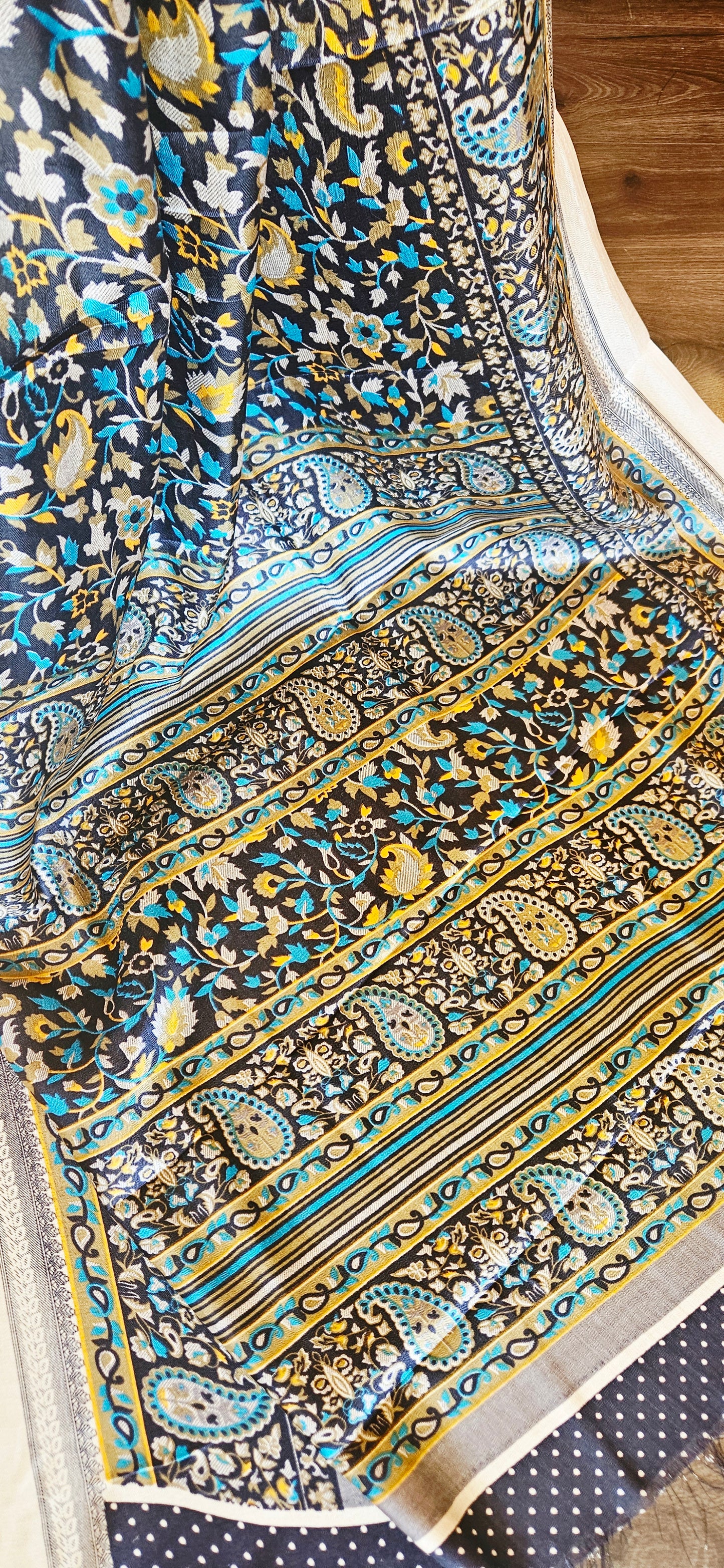Kashmiri Pashmina Saree