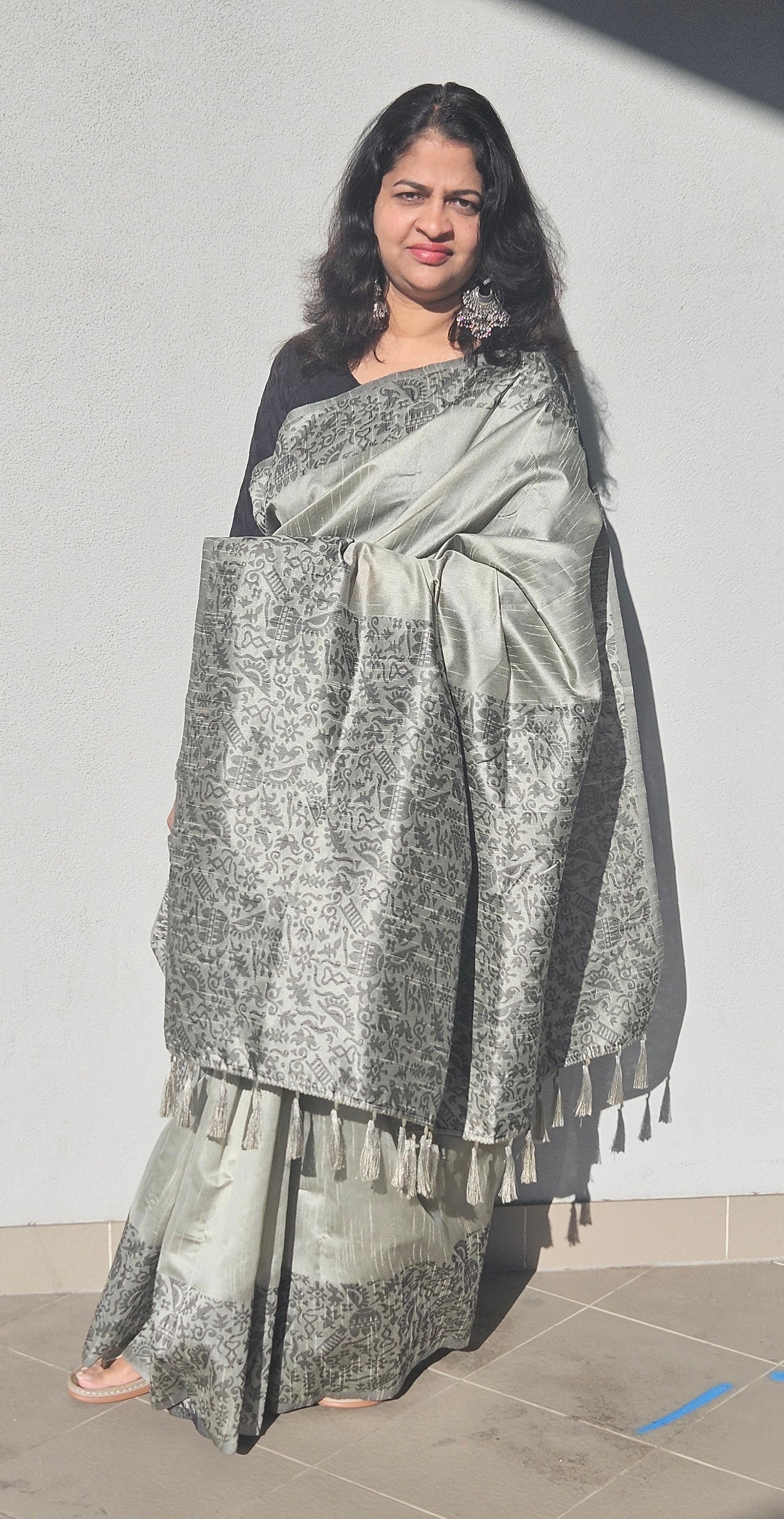 Raw Silk saree