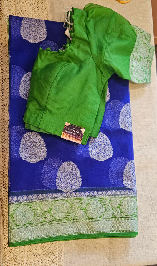 Organza Banarasi saree