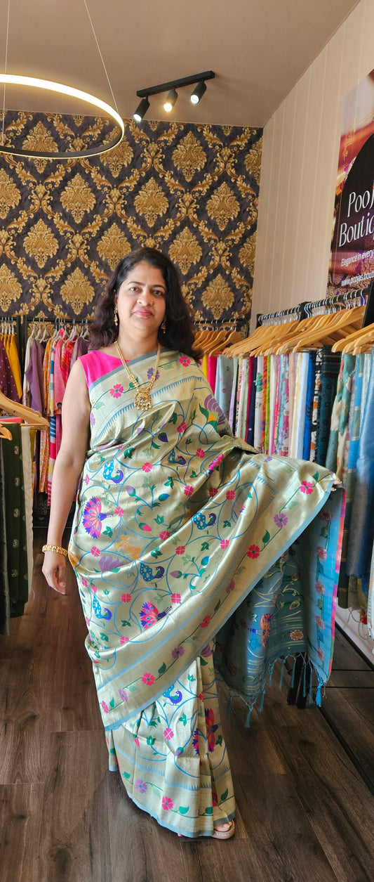 Paithani Silk Saree