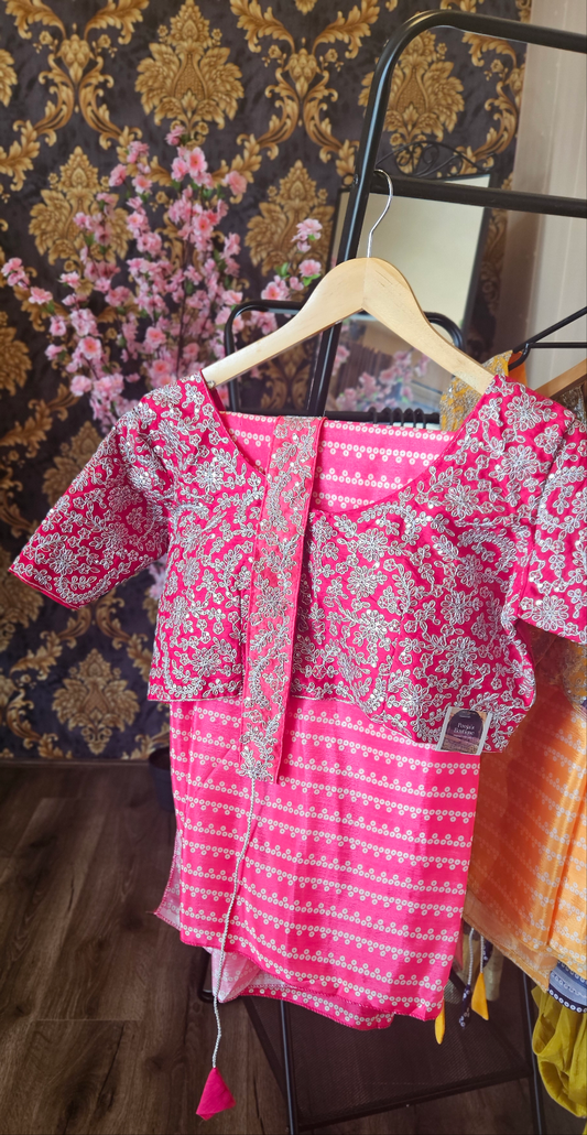 One minute saree