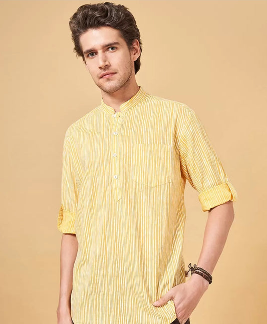 Mens Short Kurta