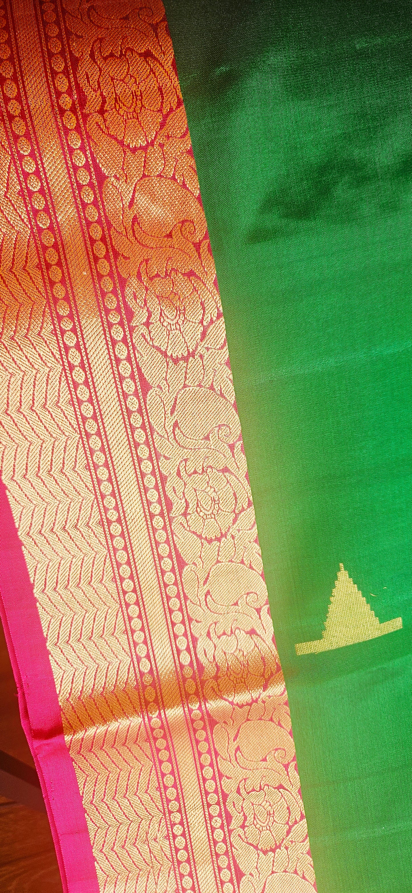 Handloom Kanjivaram Soft Silk Saree