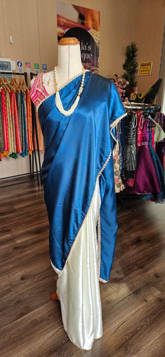 Satin Saree