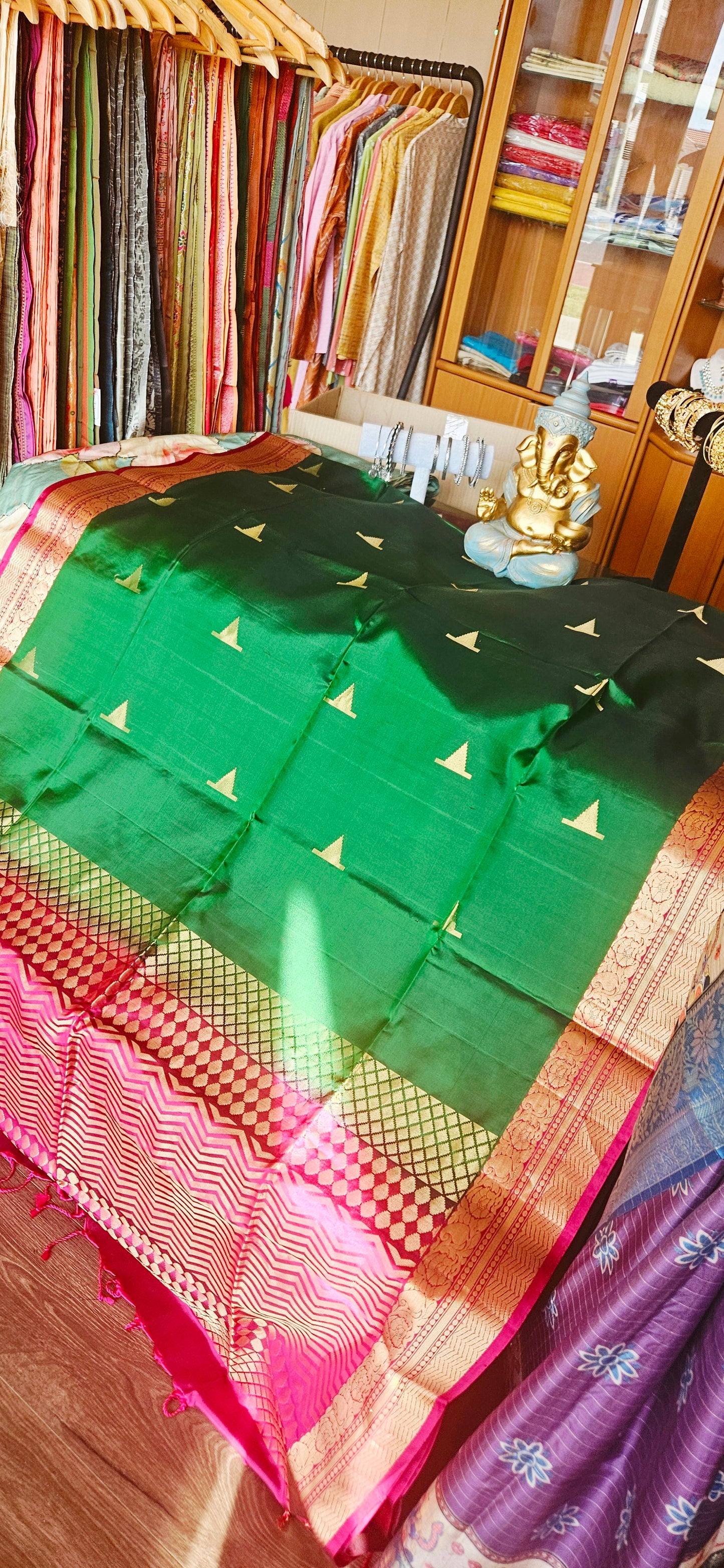 Handloom Kanjivaram Soft Silk Saree