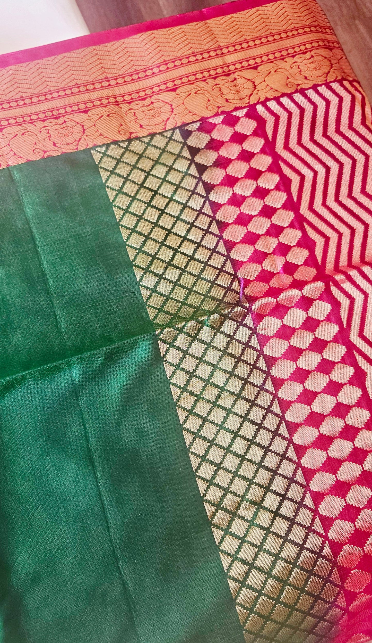 Handloom Kanjivaram Soft Silk Saree