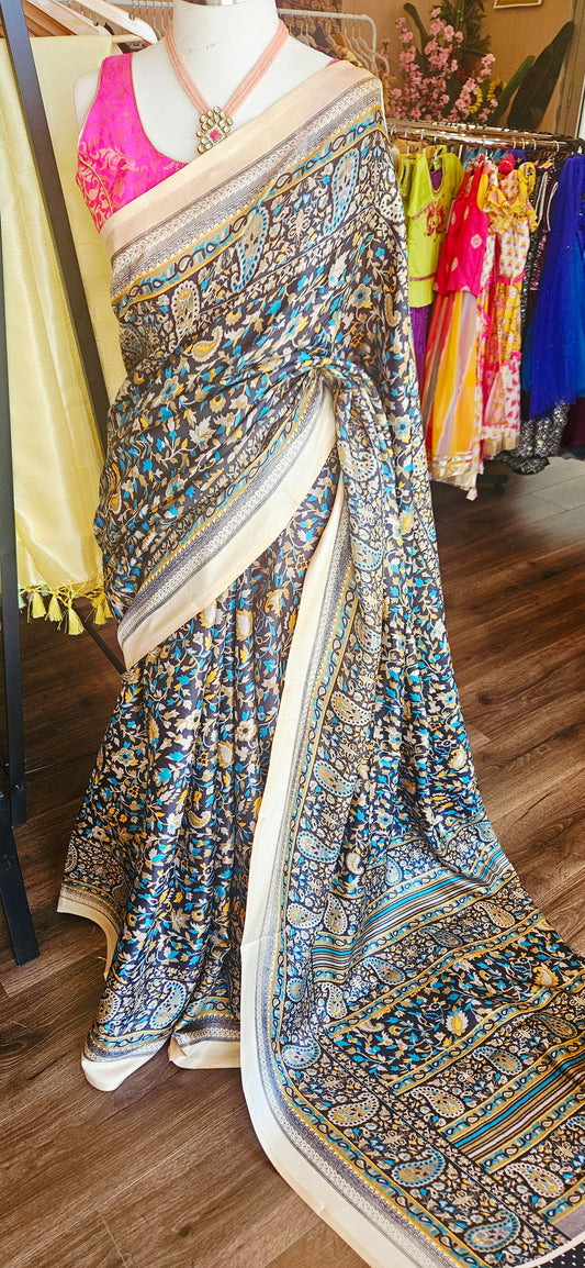 Kashmiri Pashmina Saree