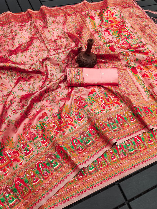 Pashmina Silk Saree