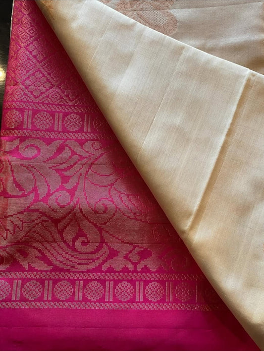 Handloom Kanjivaram Soft Silk Saree