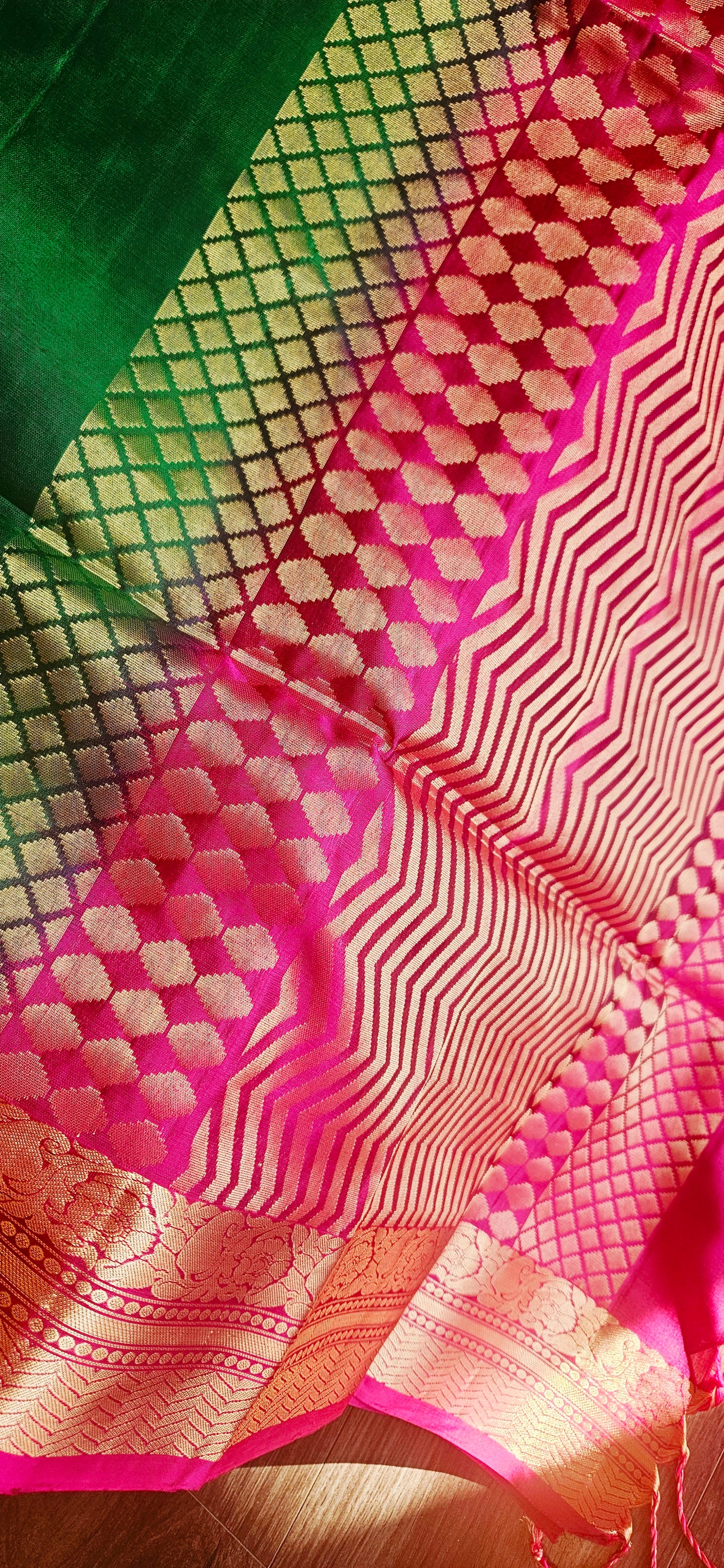 Handloom Kanjivaram Soft Silk Saree